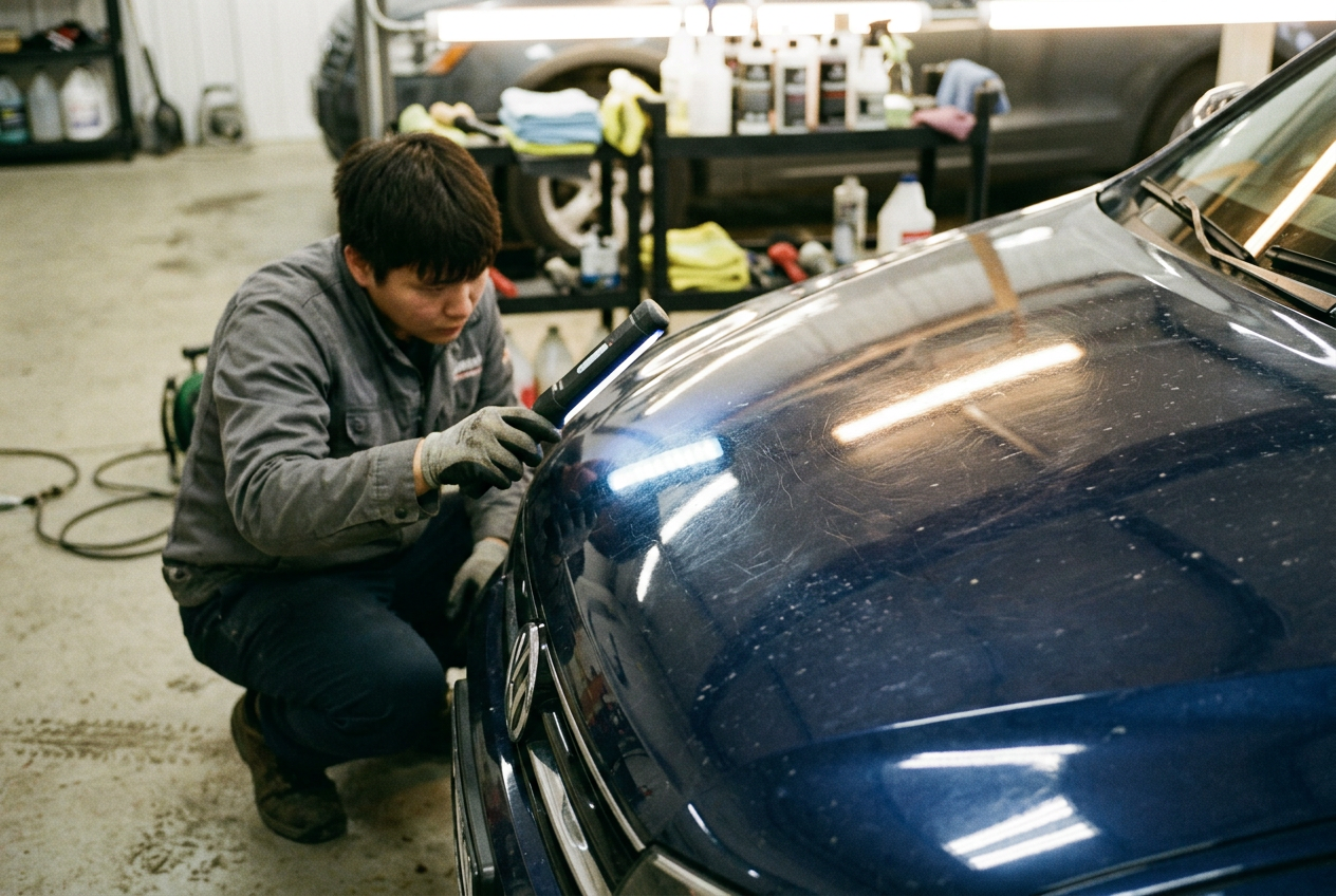 Inspection — Exterior Detailing process step 02