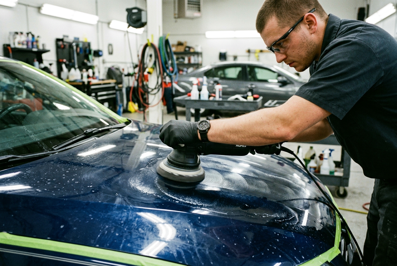 Prep & correction — Ceramic Coating process step 03