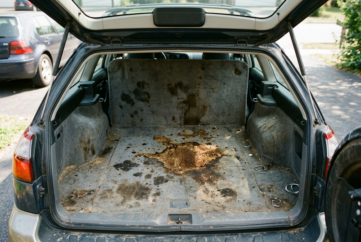 Describe the problem — Odor & Stain Removal process step 01