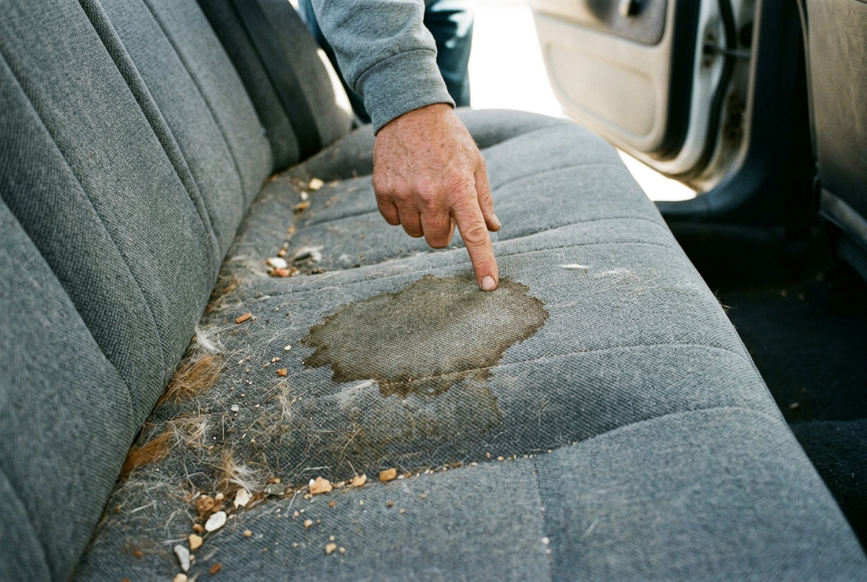 Describe the interior — Interior Detailing process step 01