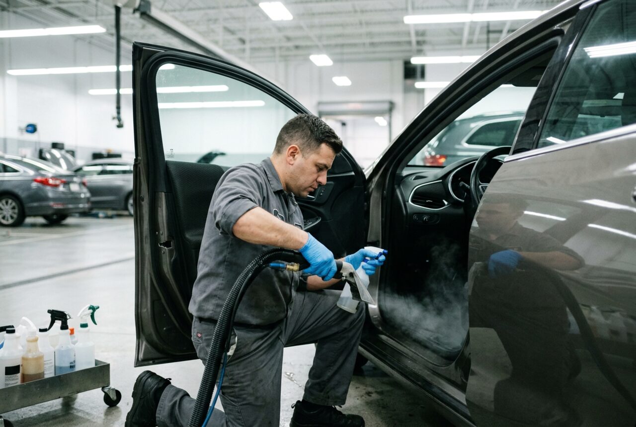 Interior Detailing by Twisted Auto Detail in Anchorage, Alaska