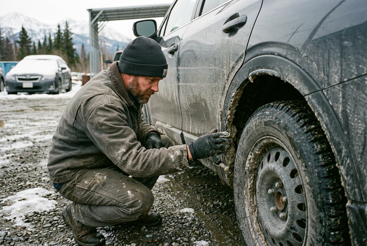 Evaluate the vehicle — Engine Bay & Alaska Maintenance process step 01